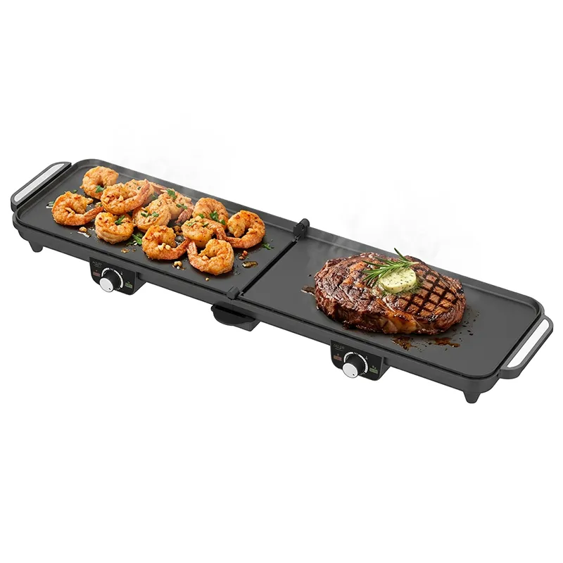 Grill Electric 2 Placi Max 3000W Adler