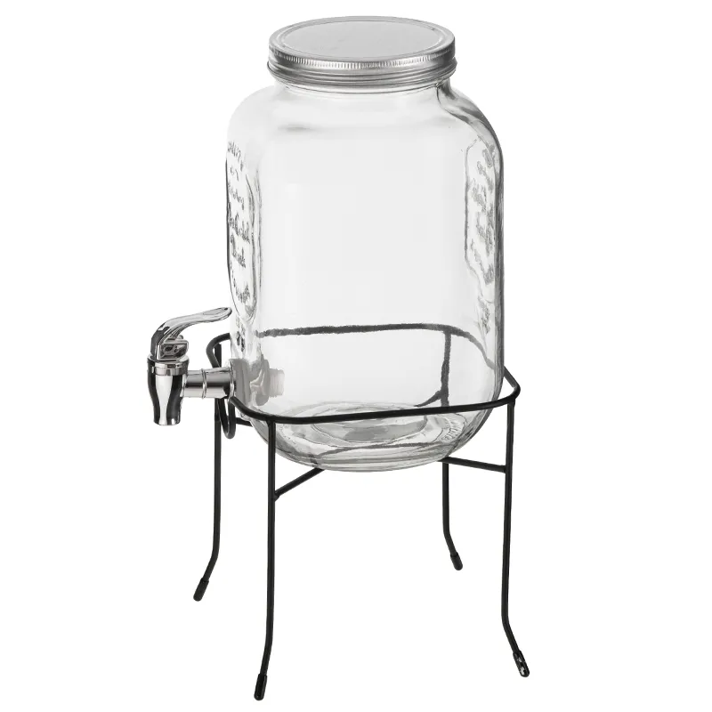 Dozator de bauturi Adler AD 6741 4 L cu stand si robinet