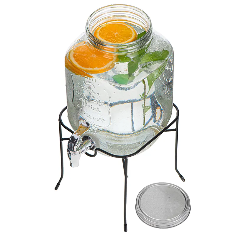 Dozator de bauturi Adler AD 6741 4 L cu stand si robinet