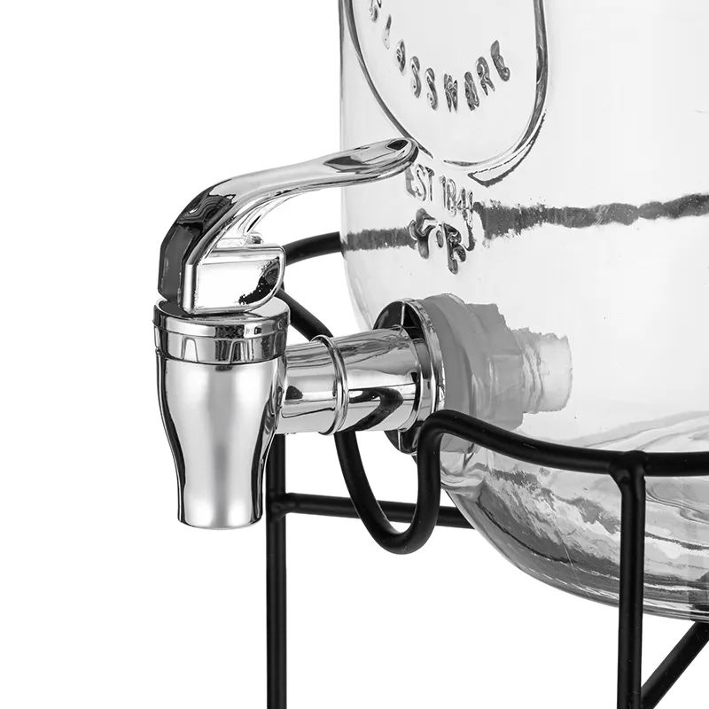 Dozator de bauturi Adler AD 6741 4 L cu stand si robinet