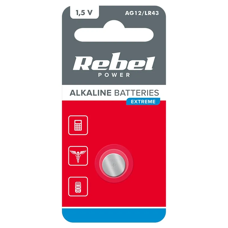 Baterie Rebel Extreme AG12 1 Buc/Blister
