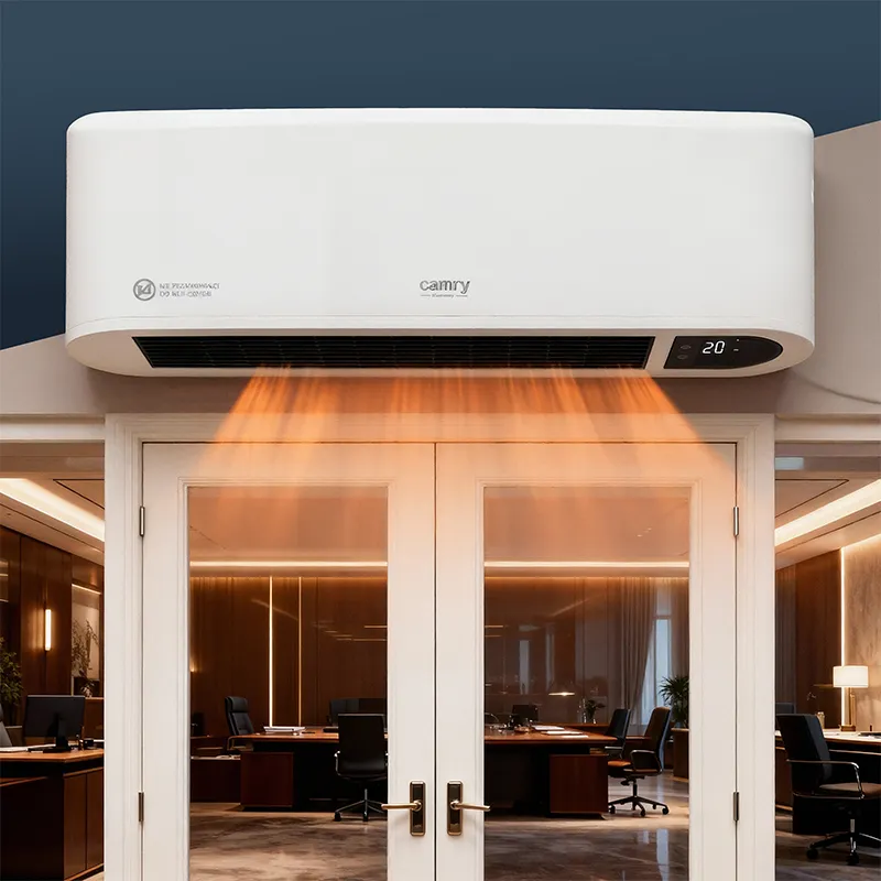 Aeroterma Tip Cortina Display LED Telecomanda 2000W