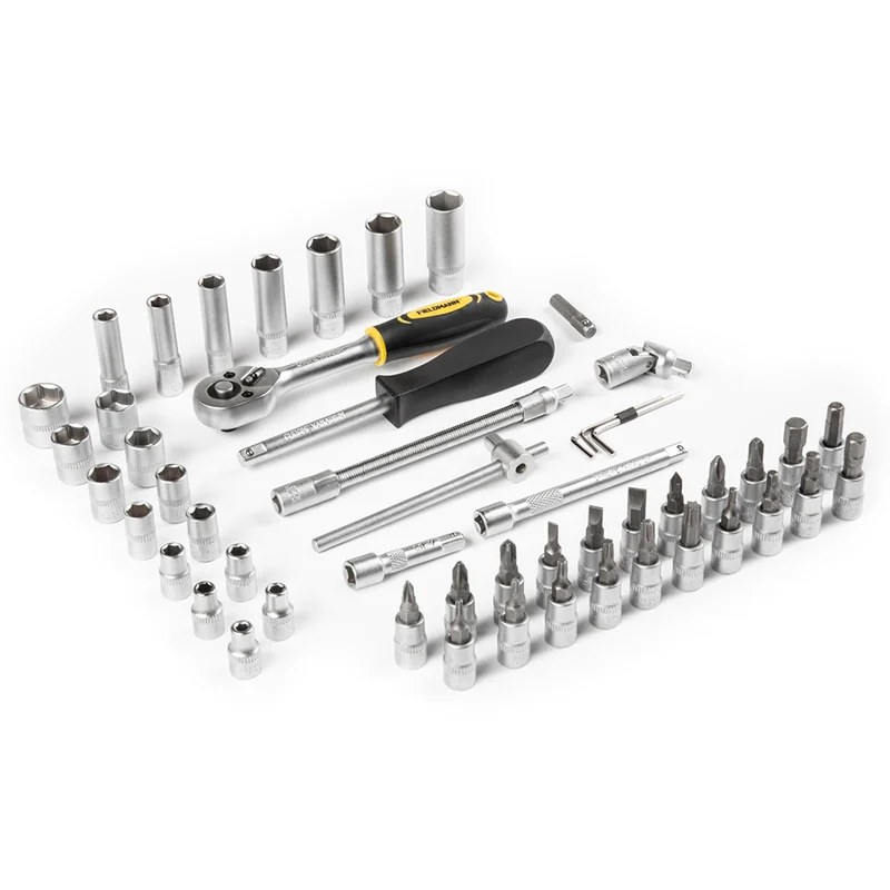 Set chei tubulare cu clichet Fieldmann FDG 5020-53R, 53 piese