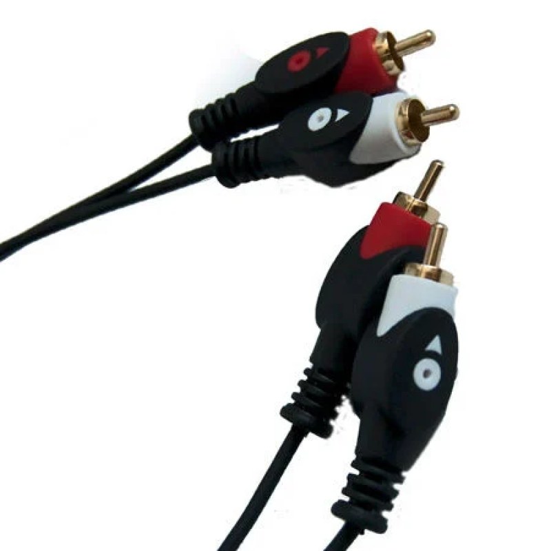 Cablu 2 x RCA - 2 x RCA economic 10 m