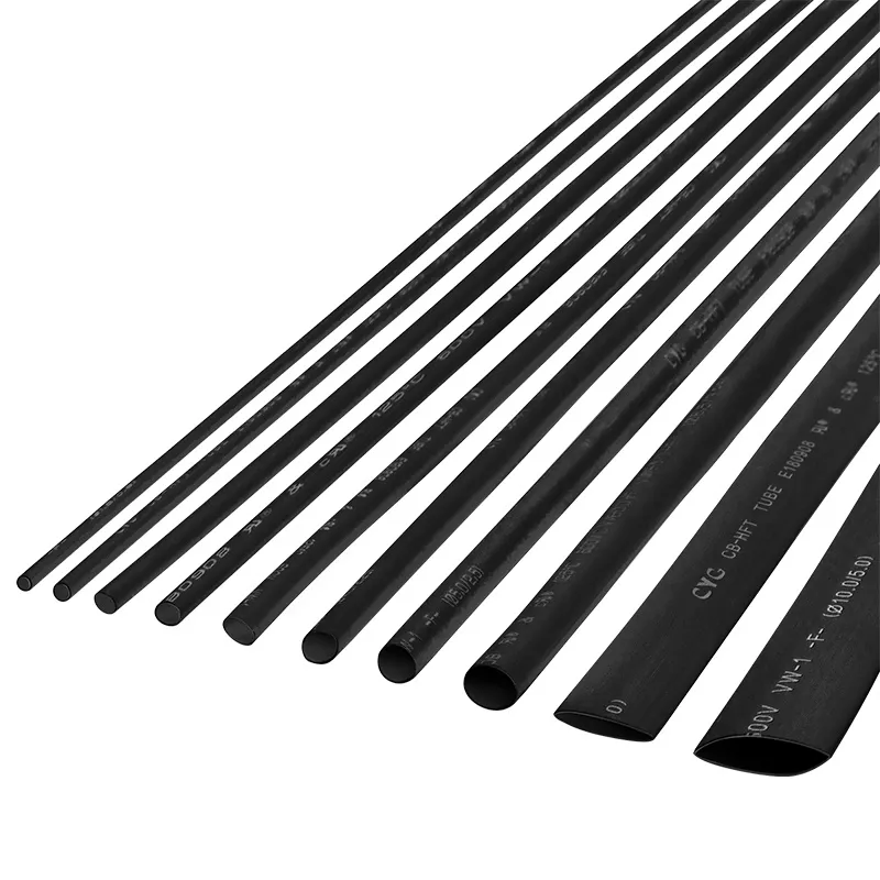 Tub Termocontractabil 3MM/1M Negru Set 10 Buc
