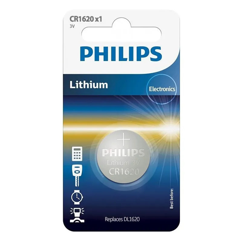 Baterie Lithium CR1620 Blister 1 Buc Philips
