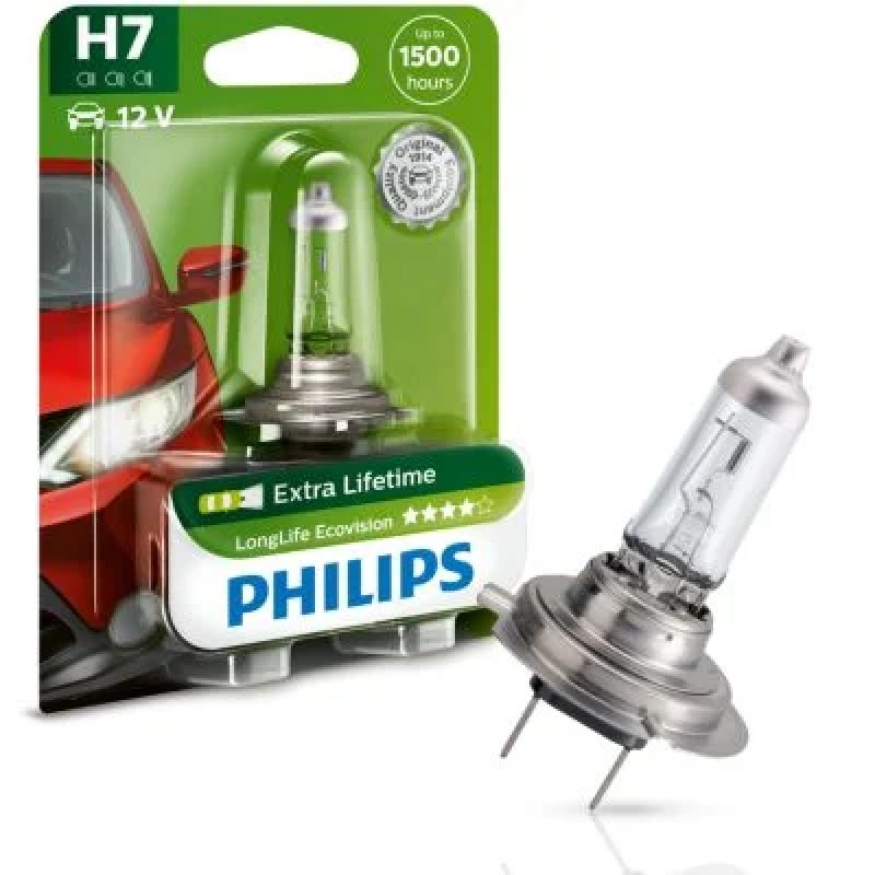 Bec auto H7 LongLife EcoVision Philips 12 V 55 W