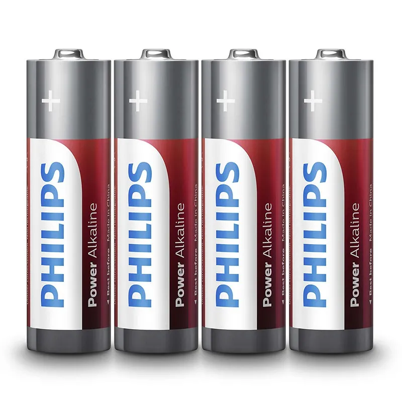 Baterie Power Alkaline LR6 Aa Folie 4 Buc Phi