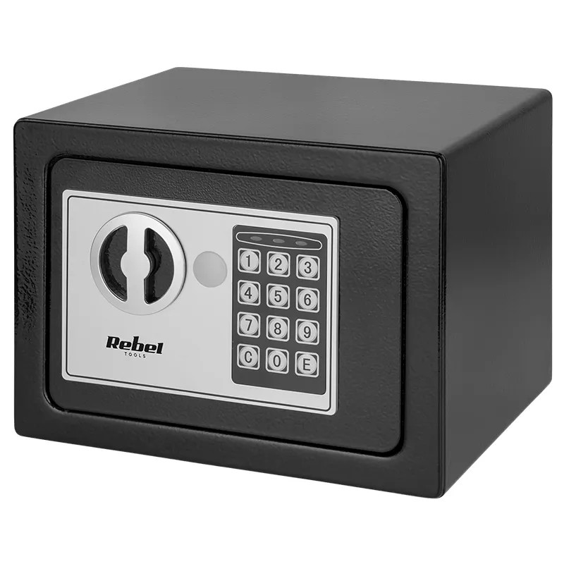 Seif Electronic Casnic Pin si Cheie Rebel