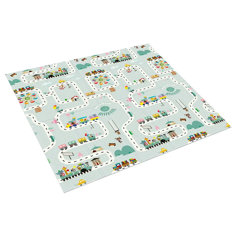 Covoras de Joaca Bebelusi 200X180CM Masini Rebel