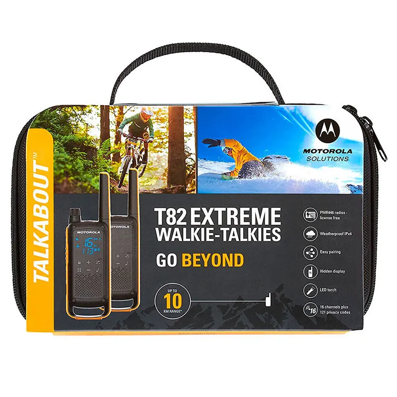 Resigilat - Statie Radio Pmr T82 Extreme Set 2 Buc Motorola