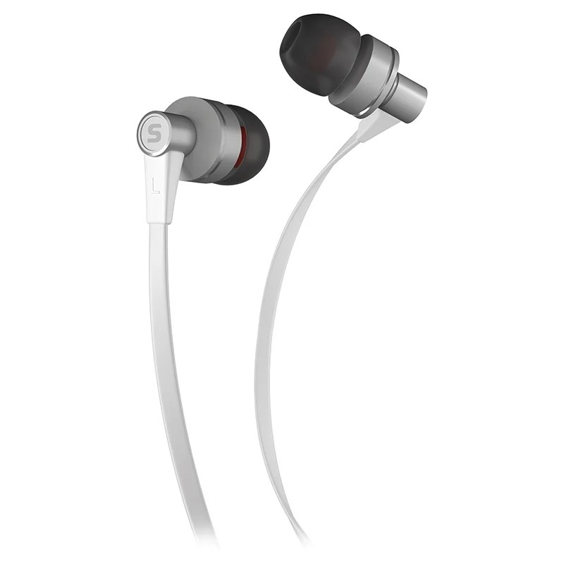 Casti in-ear cu microfon Sencor SEP 300 MIC WHITE, alb