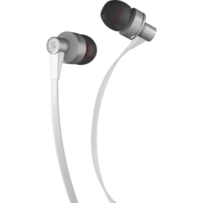 Casti in-ear cu microfon Sencor SEP 300 MIC WHITE, alb