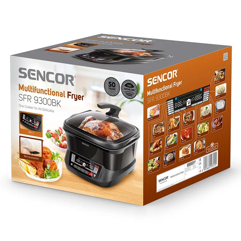 Multicooker Sencor SFR 9300BK, 4,8 l, negru