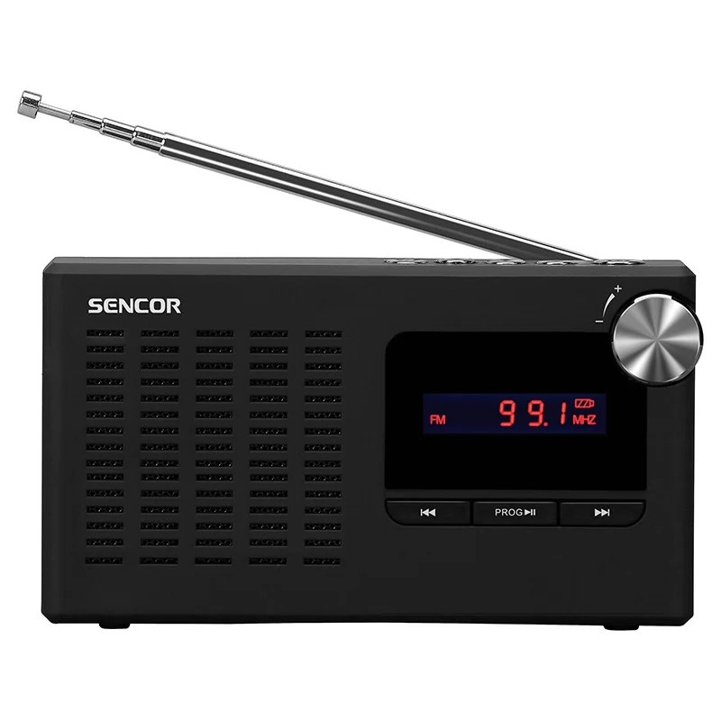 Radio portabil Sencor SRD 2215 PLL FM cu slot microSD