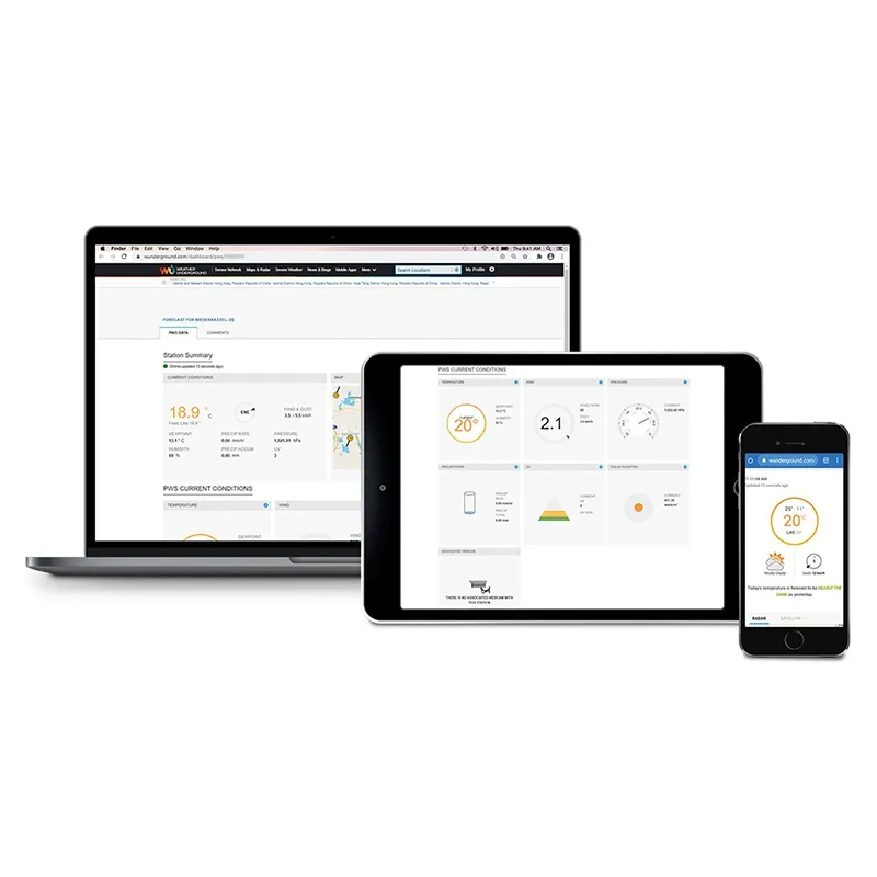 Statie Meteo Profesionala Wifi Sws 12500 Senc
