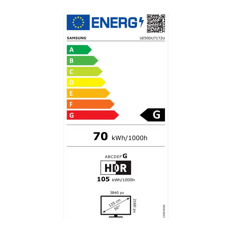 Televizor LED Samsung 50 inch (125 cm) Crystal UHD 4K Smart TV UE50DU7172