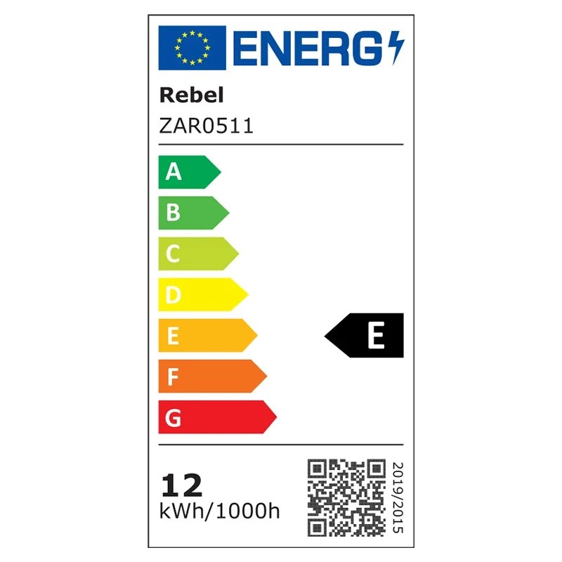 Bec LED E27 12W 3000K REBEL