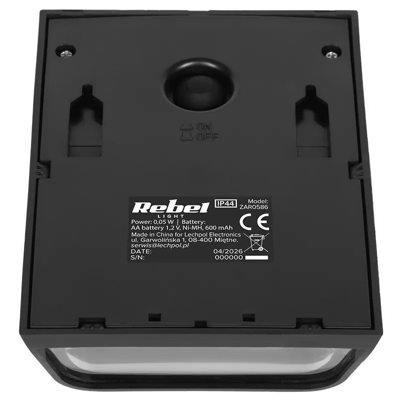 Lampa Solara Perete Set 2 Buc Rebel