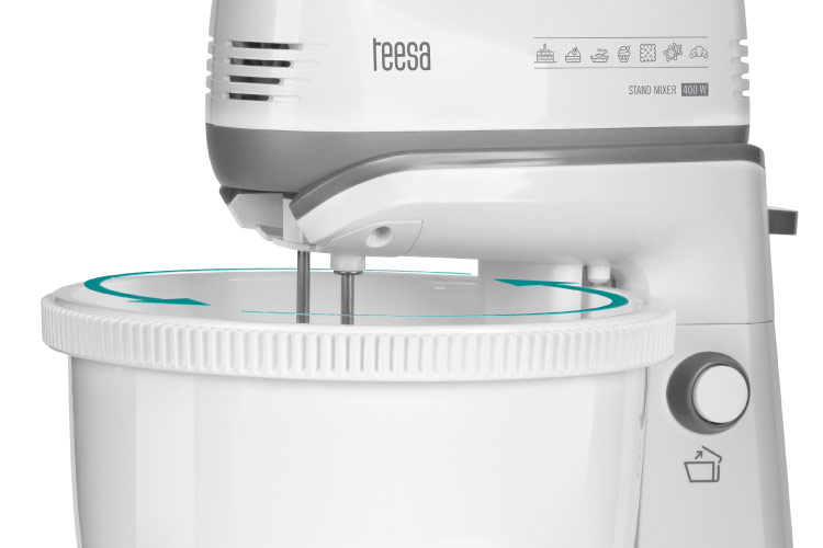 Bol rotativ Mixer de bucatarie cu bol