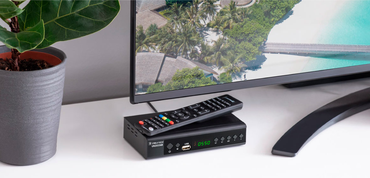 Tuner DVB-T2 HEVC Kruger&Matz Tuner DVB-T2 HEVC Kruger&Matz