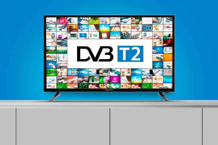 Zgodny ze standardem Televizor cu DVB-T2