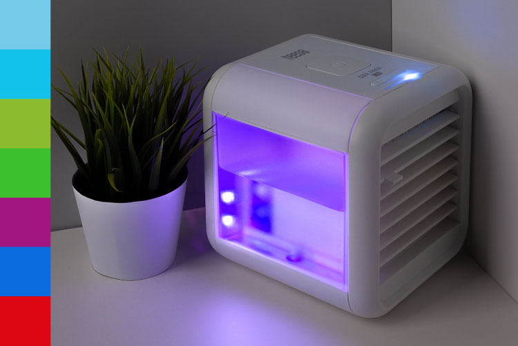Mini aer conditionat cu iluminare Mini aer conditionat cu iluminare