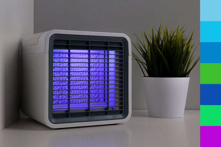 Mini aer conditionat cu iluminare Mini aer conditionat cu iluminare