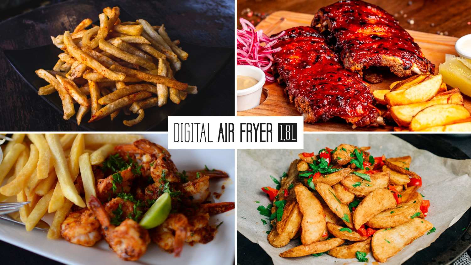 Friteuza cu aer cald Teesa Digital Air Fryer Friteuza cu aer cald Teesa Digital Air Fryer