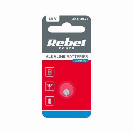 Baterie Rebel Extreme AG4 1 buc/blister