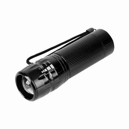 Lanterna manuala Rebel 5W cu zoom si husa
