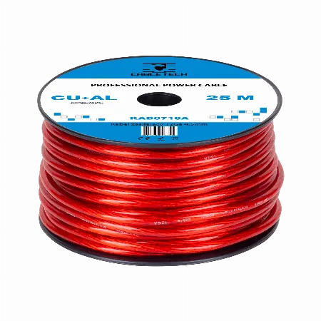 Cablu de putere auto 12 Ga CU+AL, 25 m
