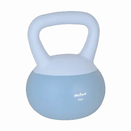 Kettlebell moale din vinil 5 kg Rebel Active
