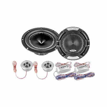 Set difuzoare auto Peiying Alien PY-BG620CT6, 6,5 inch, 120 W, cu tweetere si filtre