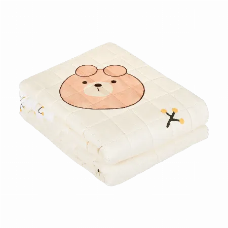 Patura ponderata senzoriala pentru copii Rebel 100x150 cm, 4 kg, model cu ursuleti