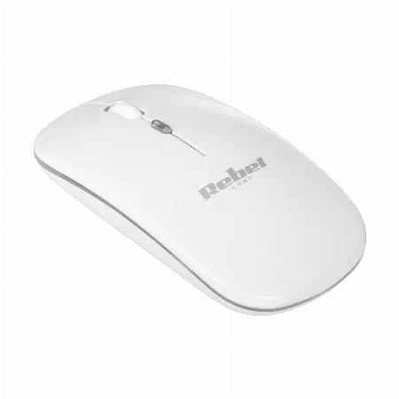 Mouse wireless Rebel WM210 alb