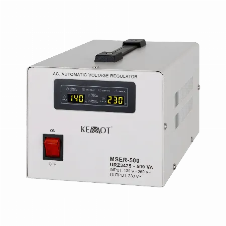 Stabilizator automat de tensiune Kemot MSER-500, 500 VA, servomotor