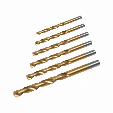 Set 6 burghie metal HSS 2-8 mm Rebel