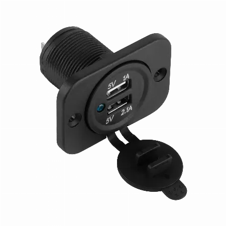 Incarcator auto de montaj 2xUSB 3100 mA, omologare E24