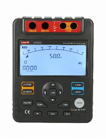 Tester de rezistenta de izolatie UNI-T UT512, 500-2500 V