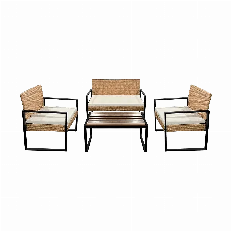 Set mobilier gradina AMI Teesa, maro deschis