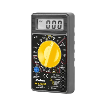 Multimetru universal digital RB-830BUZ REBEL