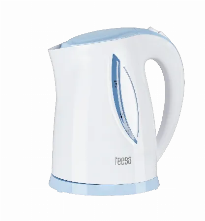 Fierbator electric TEESA TSA1010 fara fir, 1,7 l, 2200 W, alb cu albastru
