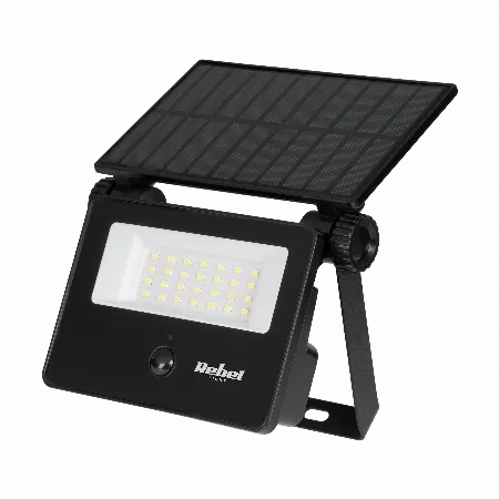 Reflector solar cu senzor de miscare si crepuscular 6 W 800 lm Rebel