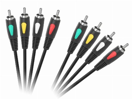 Cablu 4RCA-4RCA 1M Eco-Line Cabletech