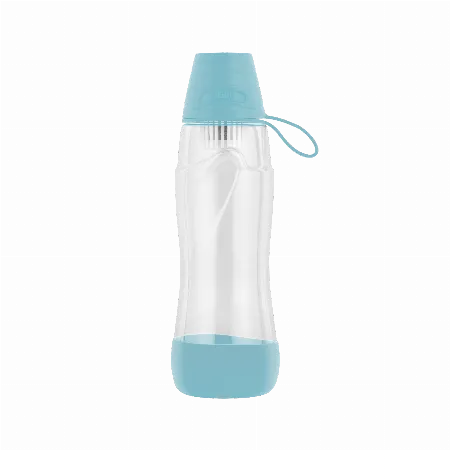 Sticla filtranta Teesa Pure Water, albastra, 550 ml
