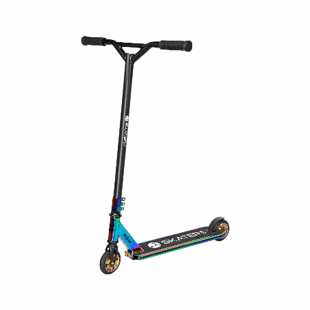 Trotineta acrobatii Rebel Skater Pro Neon