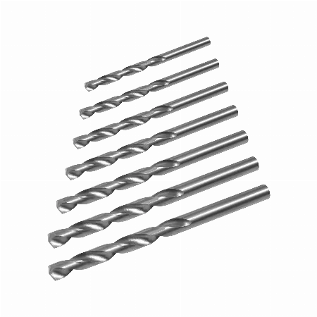 Set 7 burghie pentru metal 2-8 mm Rebel