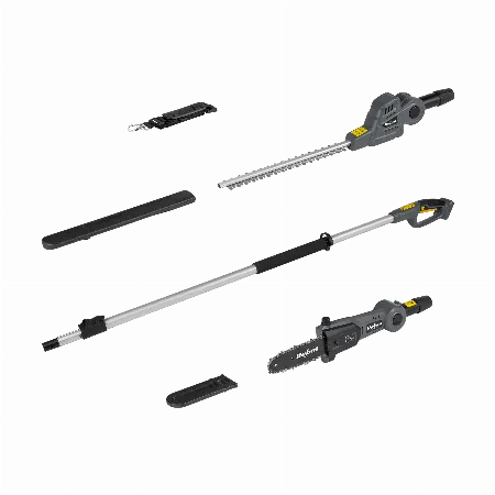 Foarfeca telescopica cu acumulator + drujba 2 in 1 Rebel 20V, fara acumulator