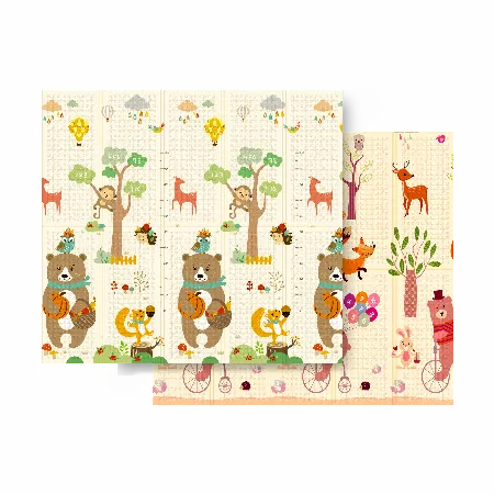 Covoras de Joaca Bebelusi 200X180CM Animale Rebel